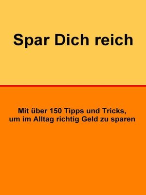 cover image of Spar Dich reich